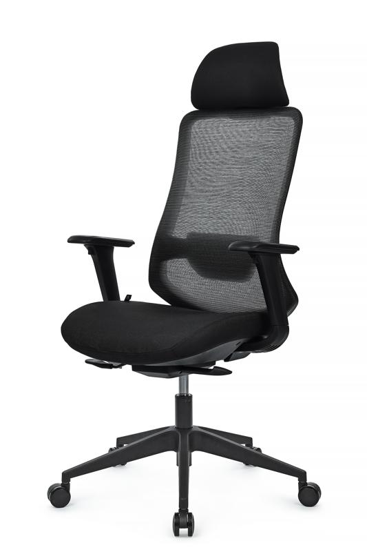 Кресло Гензо 8321Х-БК Черный / Genzo 8321H-BK