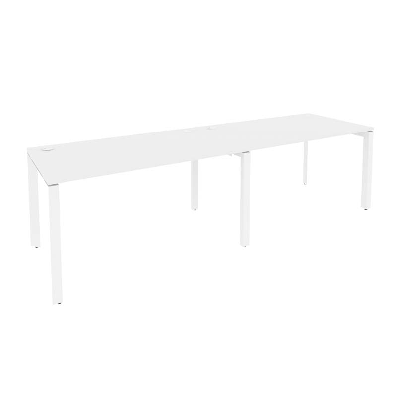 Рабочая станция на П-образном м/к ONIX O.MP-RS-2.3.8 Белый Бриллиант