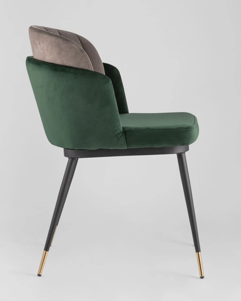 Стул мягкий Пенелопа зеленый 2 шт
