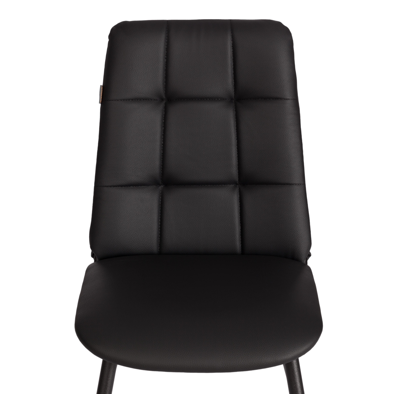 Стул обеденный Asti TREND, экокожа, черная, 47х54х86 см