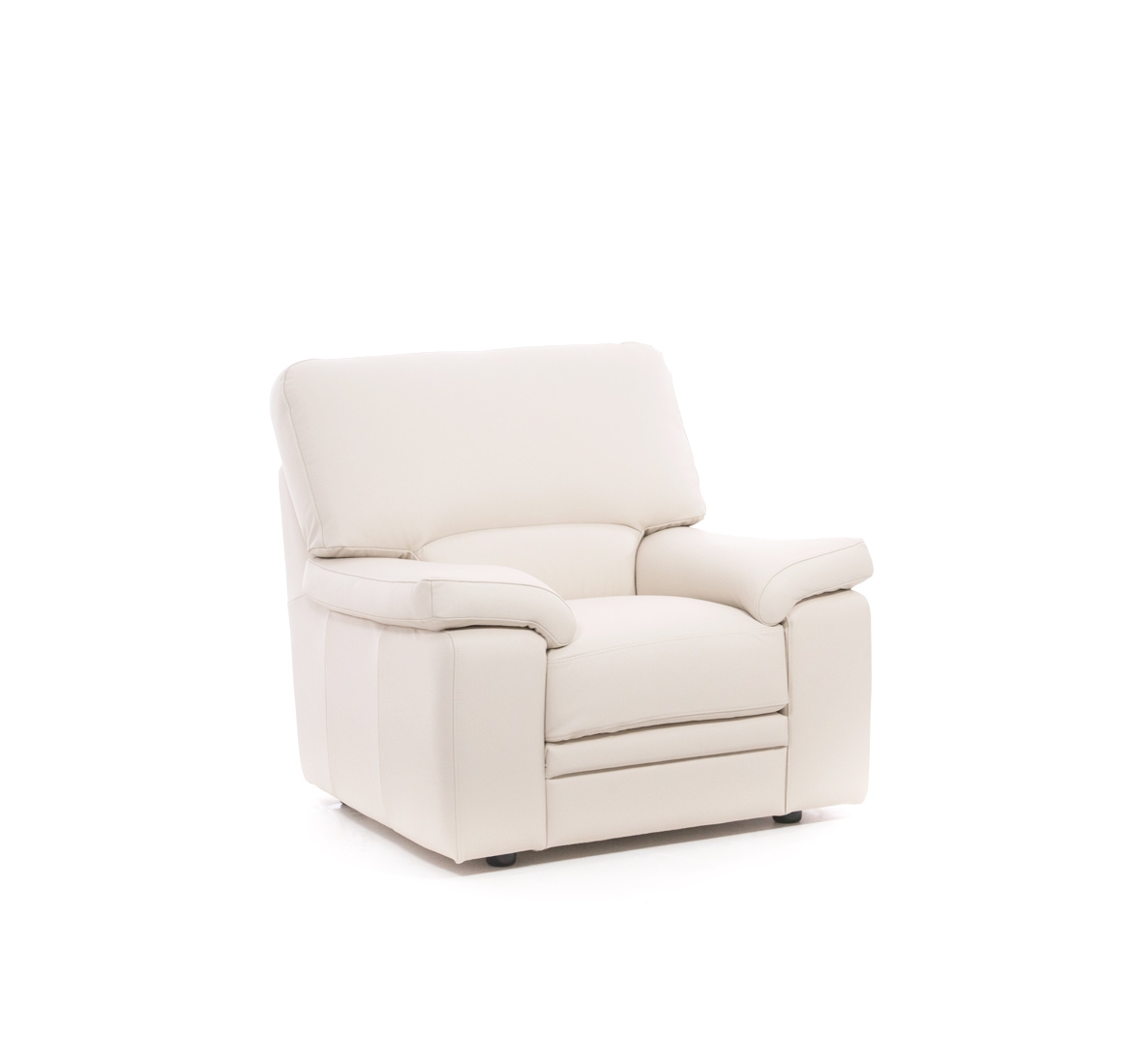 ELLA Кресло кожа ELLA 1 Ivory 22042