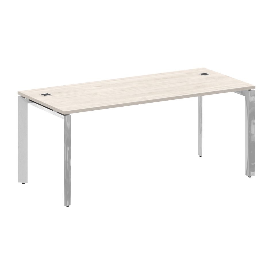 Стол рабочий руководителя на П-образном м/к ONIX DIRECT LUX M-O.MP-SRR-5.8 Денвер светлый