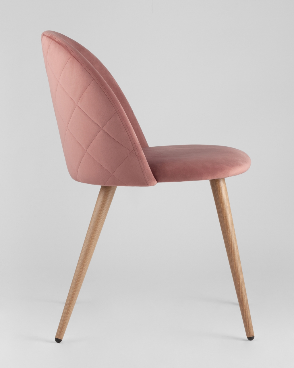 Стул Лион с ромбами Розовый