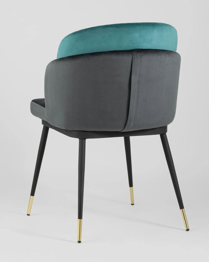 Стул мягкий Пенелопа бирюзовый 2 шт