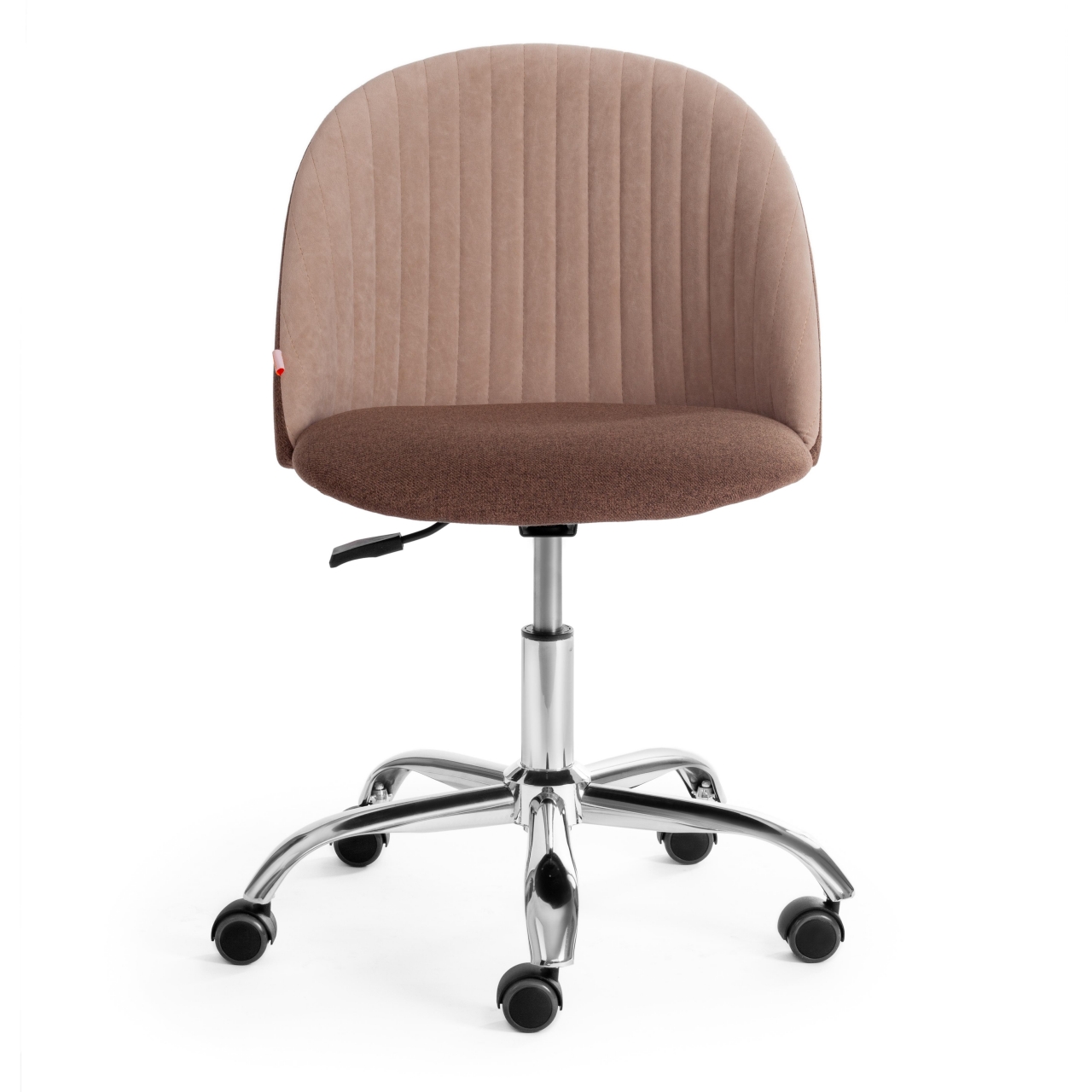 Кресло MELODY ткань/флок, коричневый/бежевый, Orleans D6/7