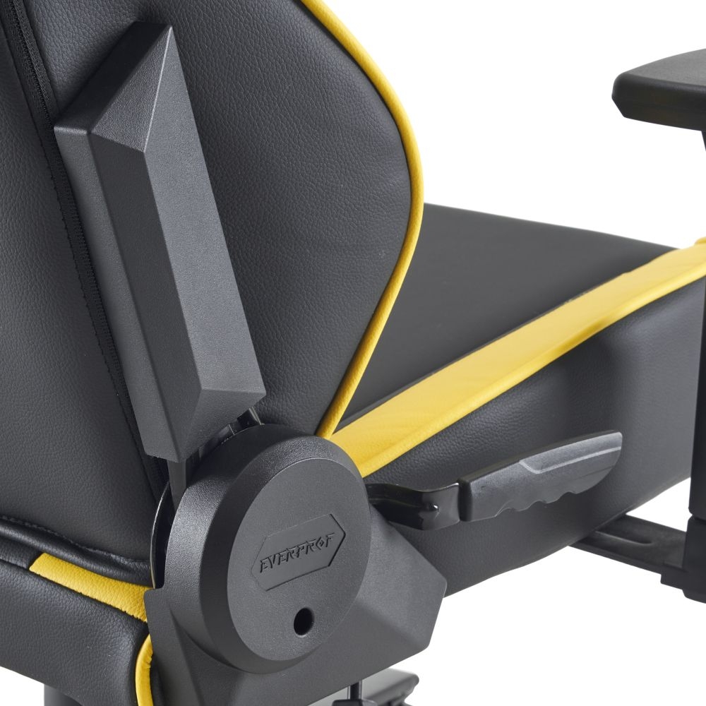 Кресло геймерское Everprof Rapid Экокожа Желтый