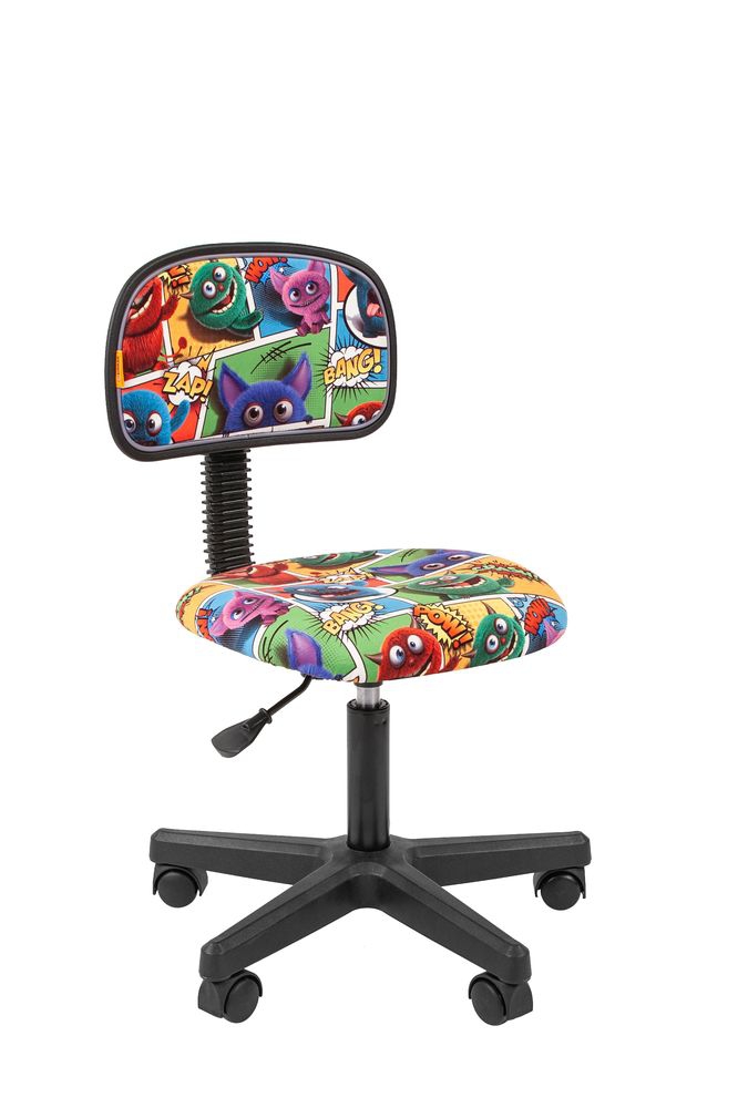 Детское кресло CHAIRMAN KIDS 101 Black Монстры