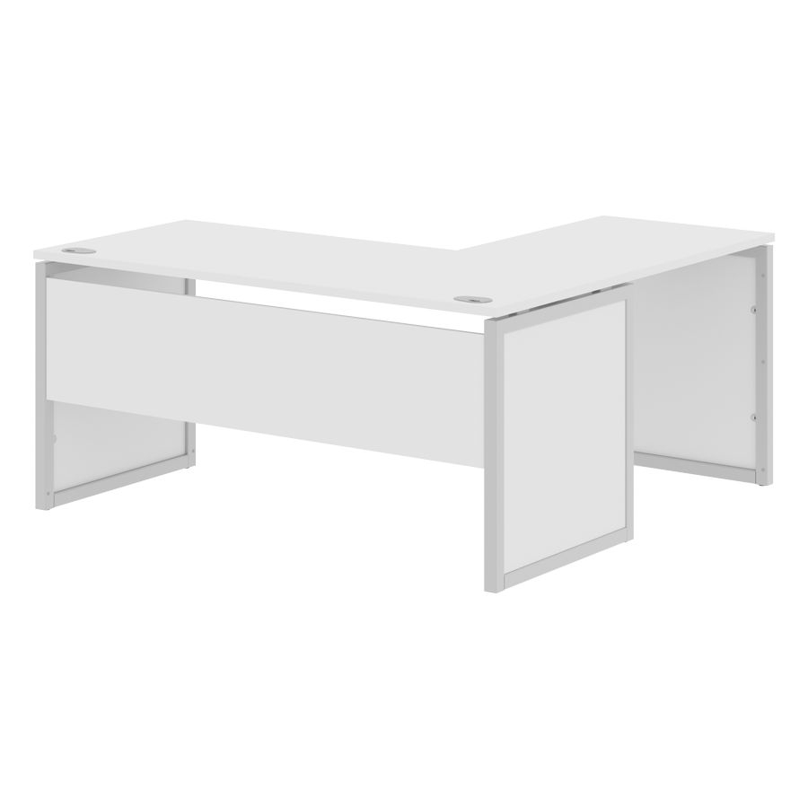 Стол письменный угловой левый XTEN-QP XQPCT 1615 L Белый Серый