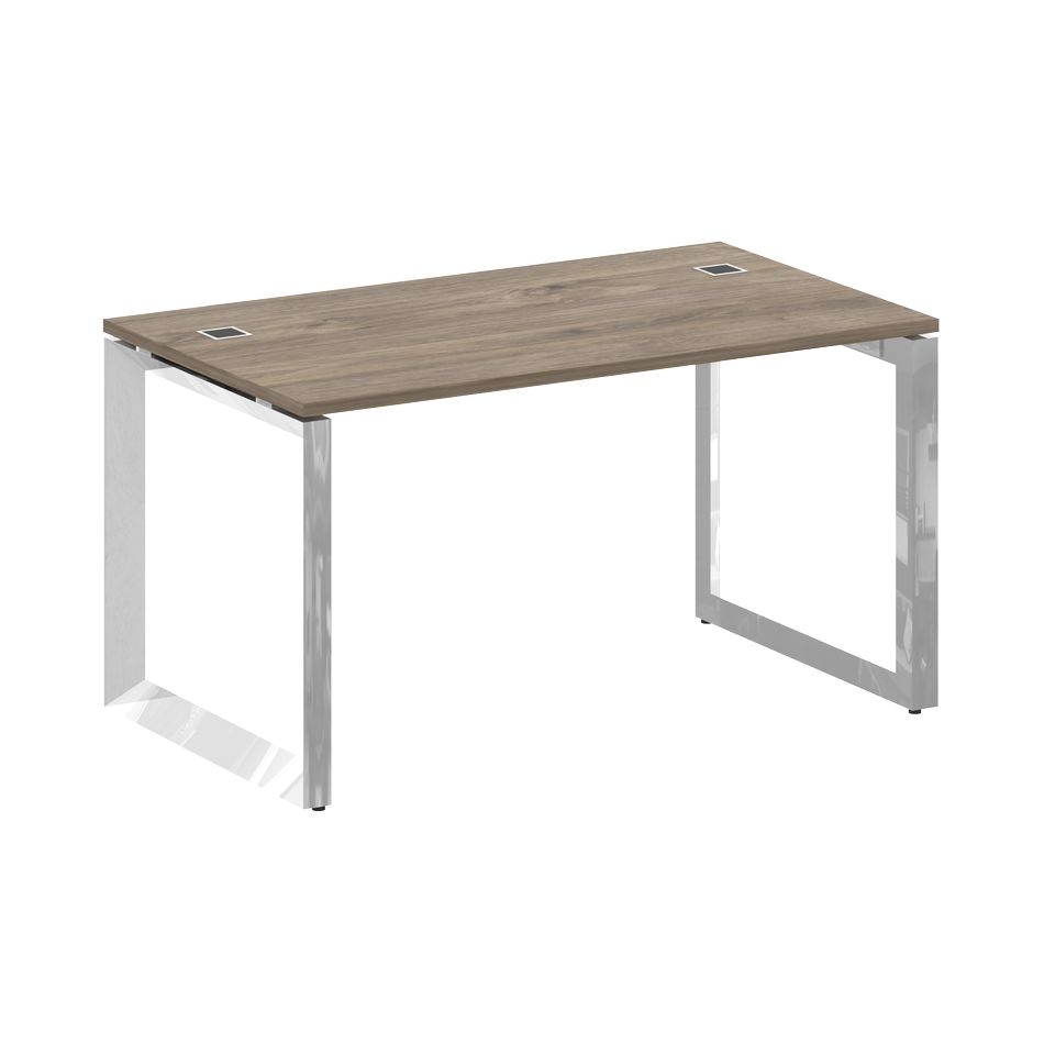 Стол рабочий руководителя на О-образном м/к ONIX DIRECT LUX M-O.MO-SRR-3.8 Тиквуд темный