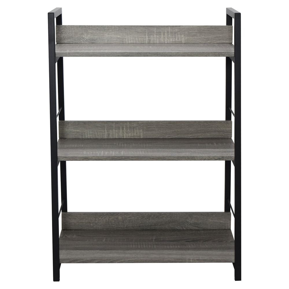 Стеллаж на металлокаркасе BRABIX LOFT SH-002 Дуб антик