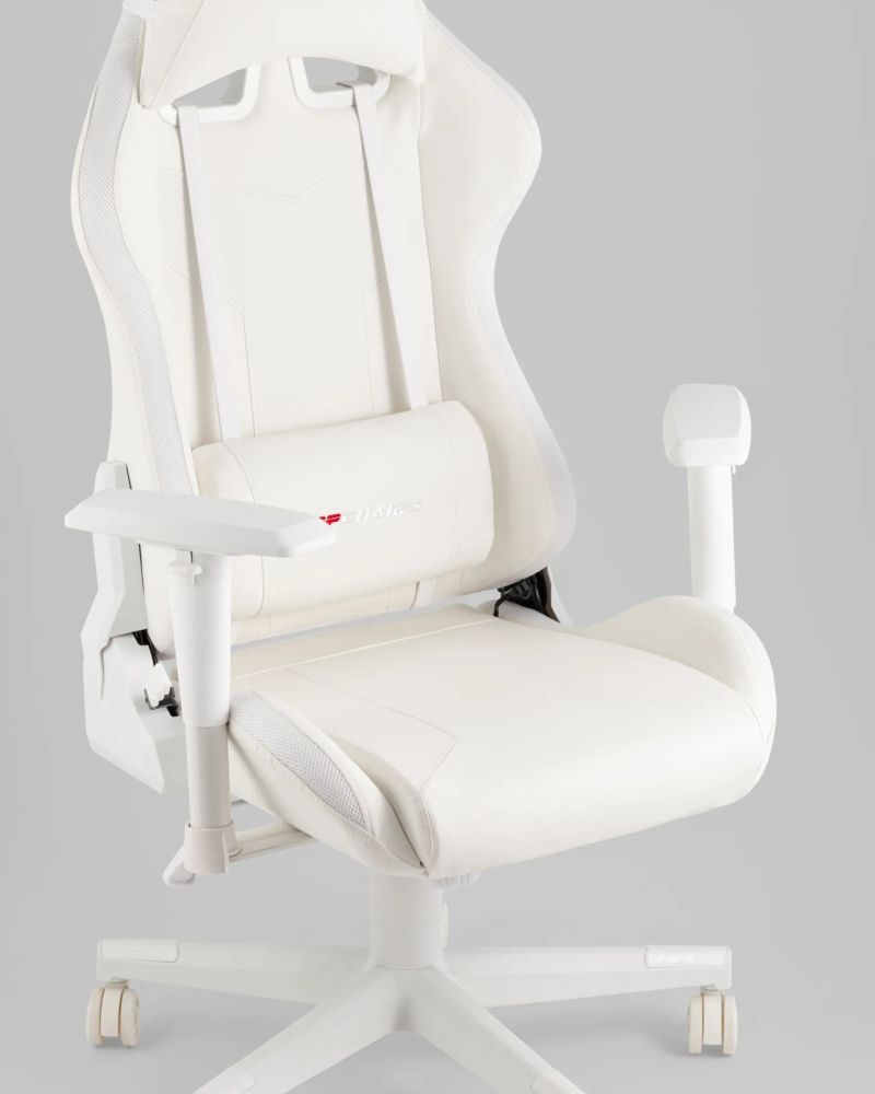 Кресло спортивное с подсветкой TopChairs GMM-080 белый