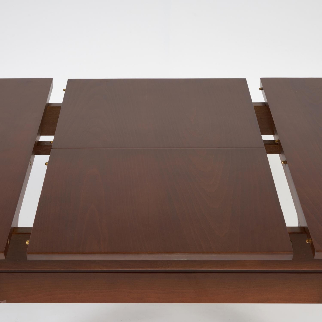 Стол раскладной Ricco (Рикко) основание бук, столешница мдф, 80x120+40x75см, Коричневый