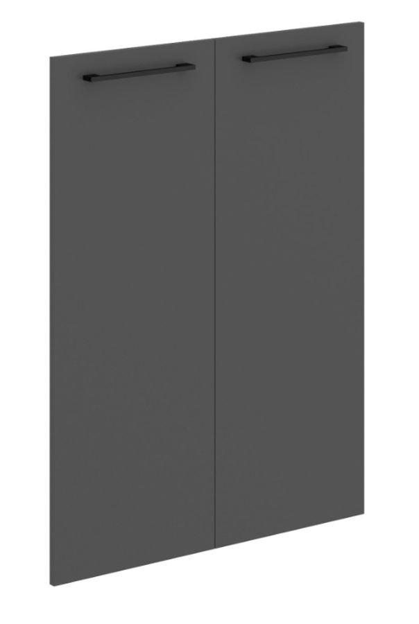 Дверь ЛДСП (2 шт.) ENIO MMD 42-2 Антрацит