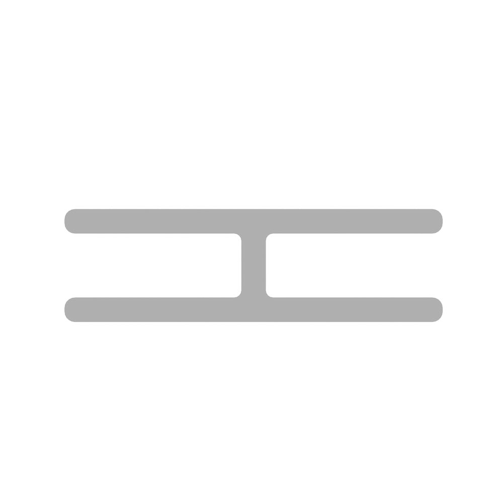 Комплект соединителей прямых (2шт.) R-line AP.S-PR Серый