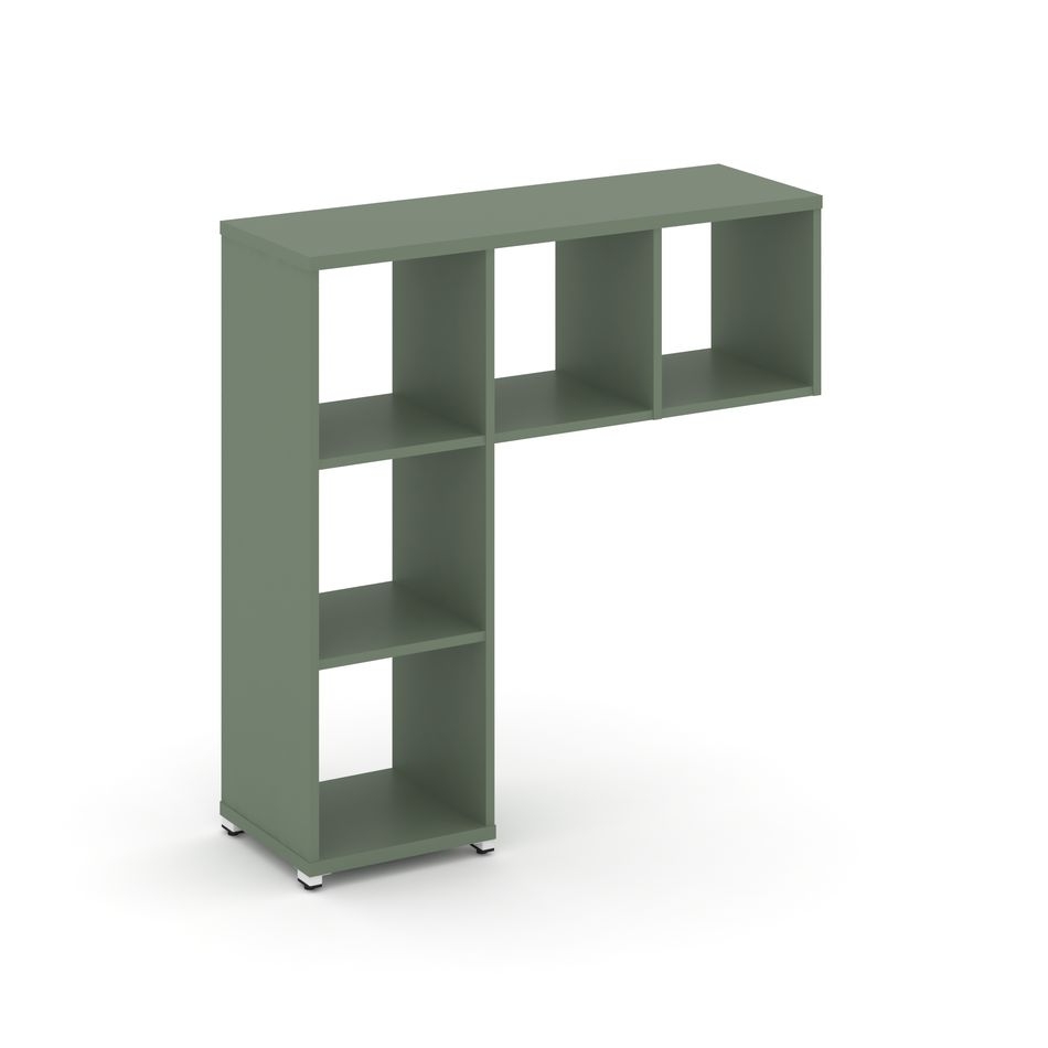 Надставка на стол низкая без наполнения CONCEPT CN.NN-001 Кобо Белый металл