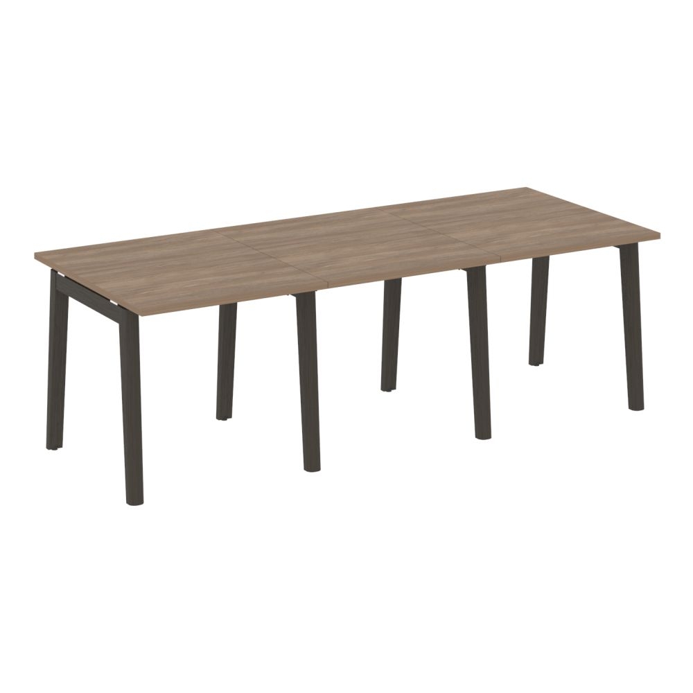 Стол переговорный (3 столешницы) ONIX WOOD OW.PRG-3.0 Дуб Аризона/Темный