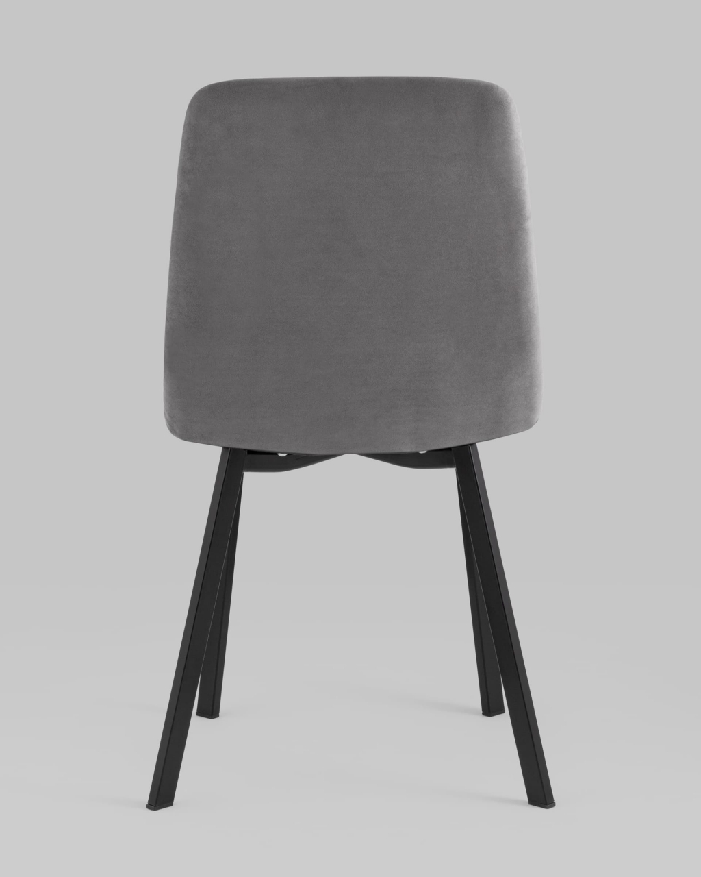 Стул Oliver Square велюр Темно-серый