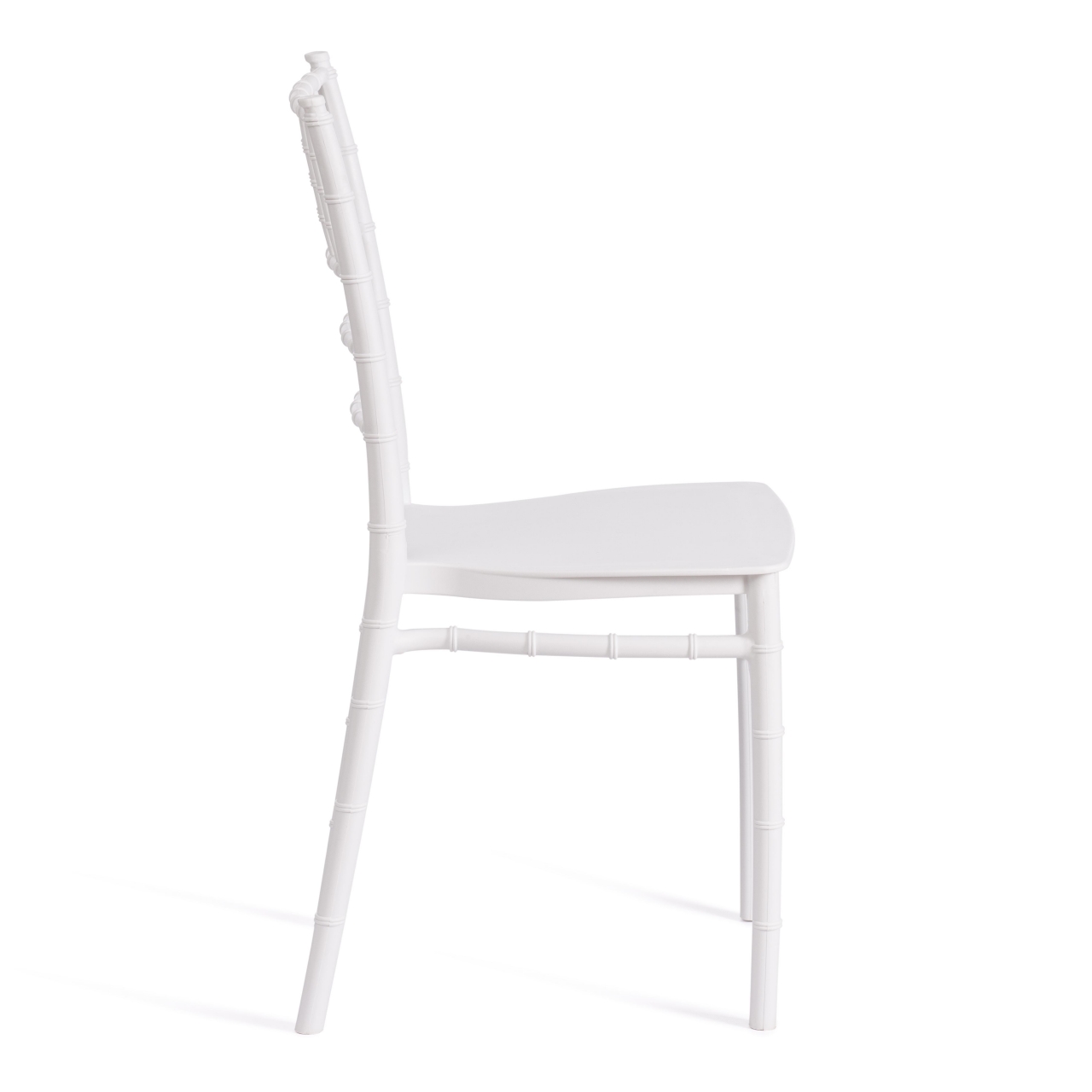 Стул CHAVARI (mod. 101) пластик, 40 х 49 х 88 см, White (Белый) 01