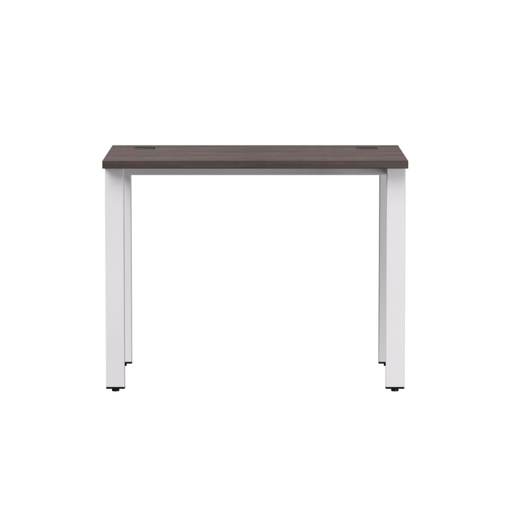 Стол прямой на металлокаркасе, опоры 45 гр Everprof EVO 254S001 Дуб Пасадена Белый