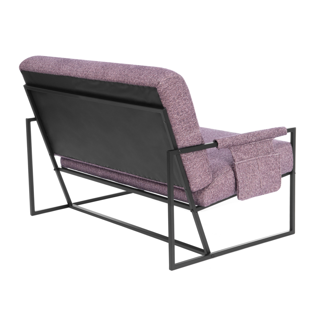 Диван Charli LUX Д/Чарли Люкс велюр/букле, VT shape wood rose