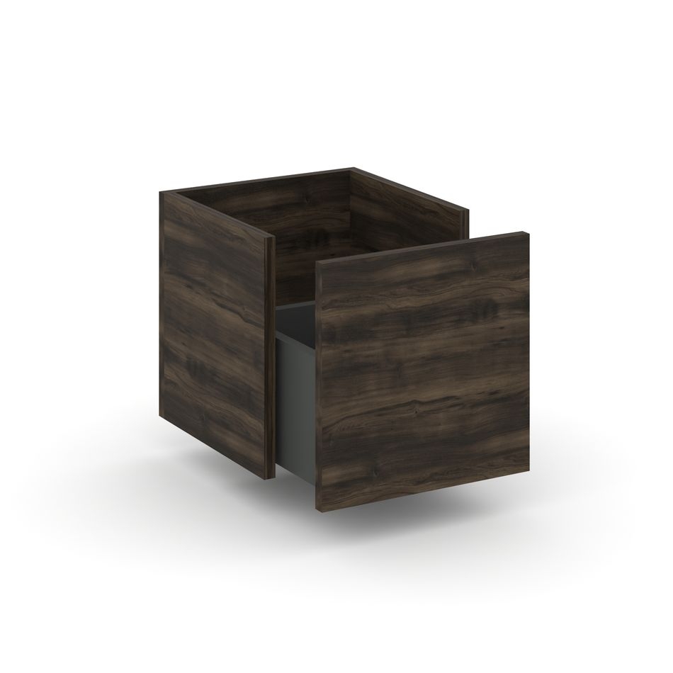 Вставка в надставку - один ящик+ЗС CONCEPT CN.NP-001 Дуб Мали Антрацит