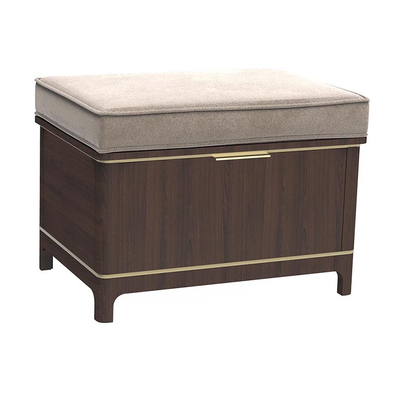 Пуф с ящиком Модерн (П) Серебряный дождь