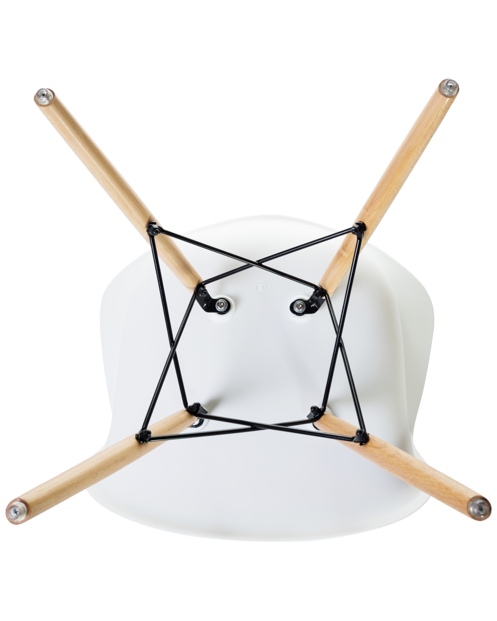 Стул обеденный DOBRIN DAW Белый