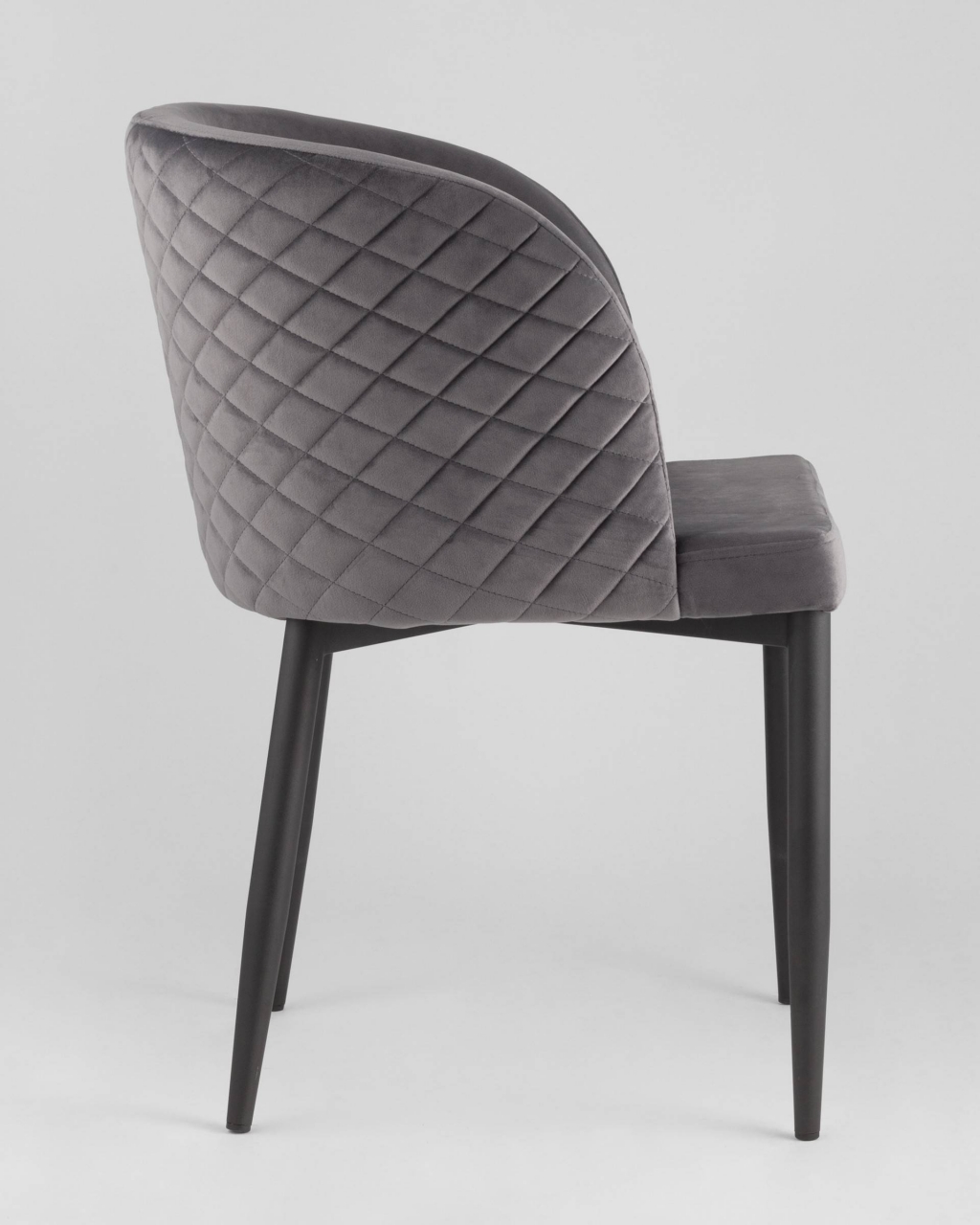 Стул Оскар NEW велюр Серый
