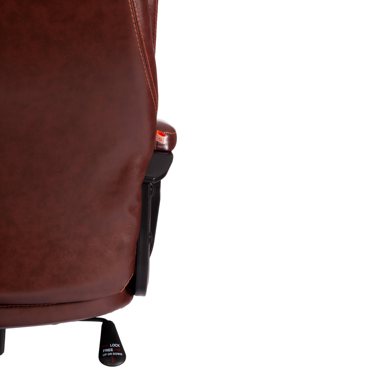 Кресло COMFORT LT (22) кож/зам, коричневый, 2 TONE