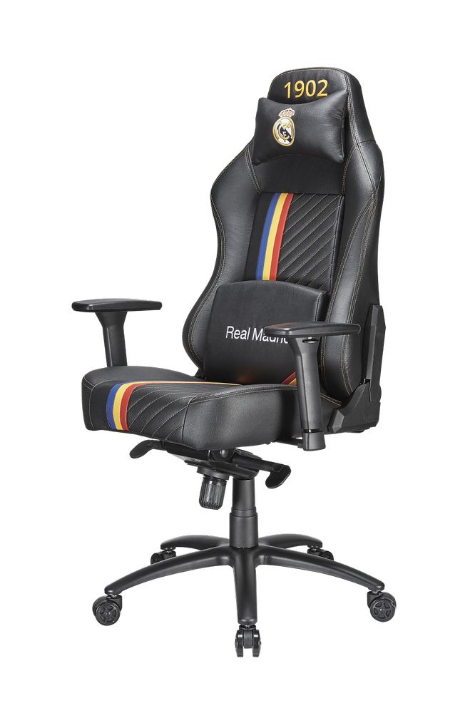 Кресло геймерское Tesoro Real Madrid Black