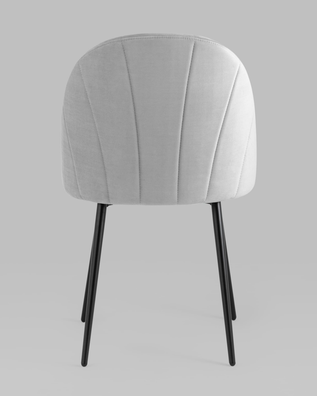 Стул для кухни Логан NEW велюр Светло-серый