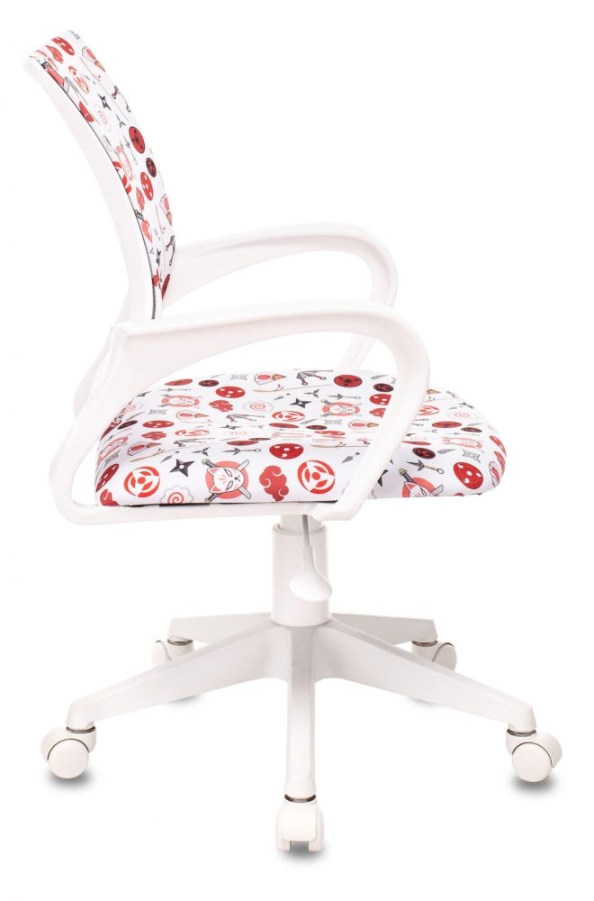 Кресло детское Бюрократ KD-W4/NRTO-WH