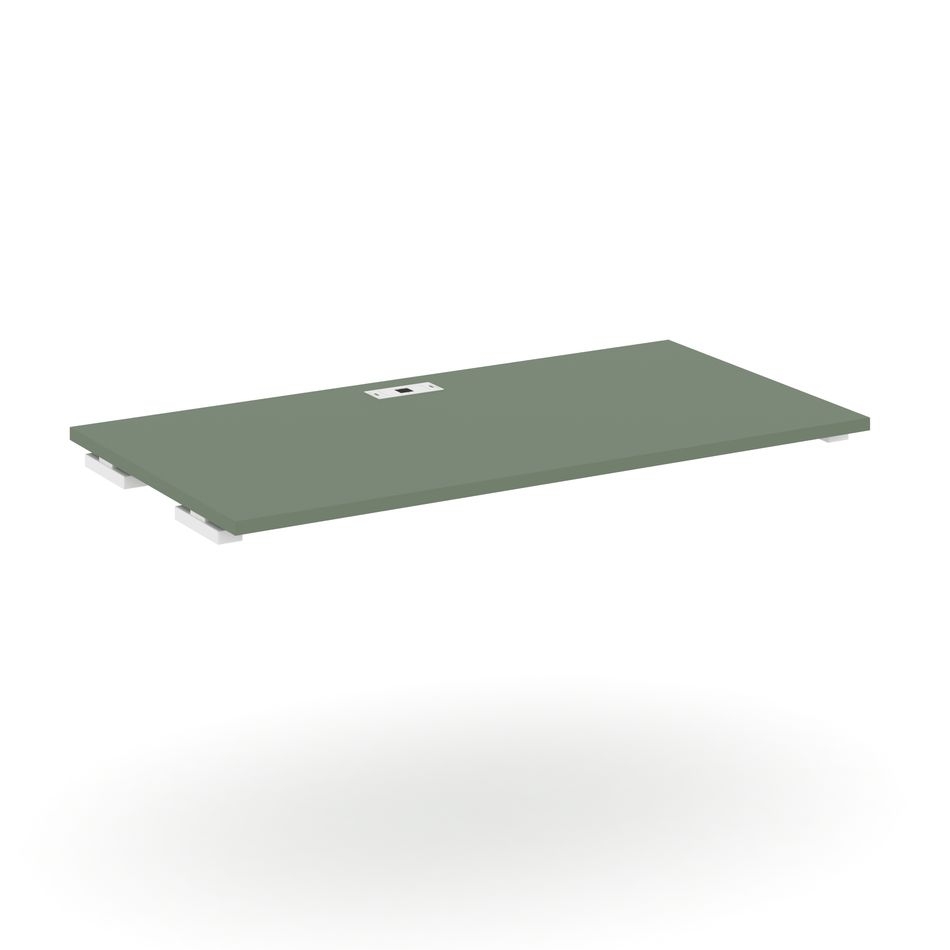 Стол-приставка к двум опорным тумбам/шкафам CONCEPT CN.OSPR-005 Кобо Белый