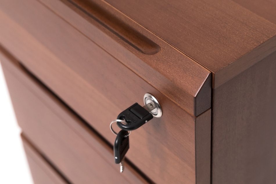 Тумба подкатная LAMARI 105 301 WAL Итальянский орех