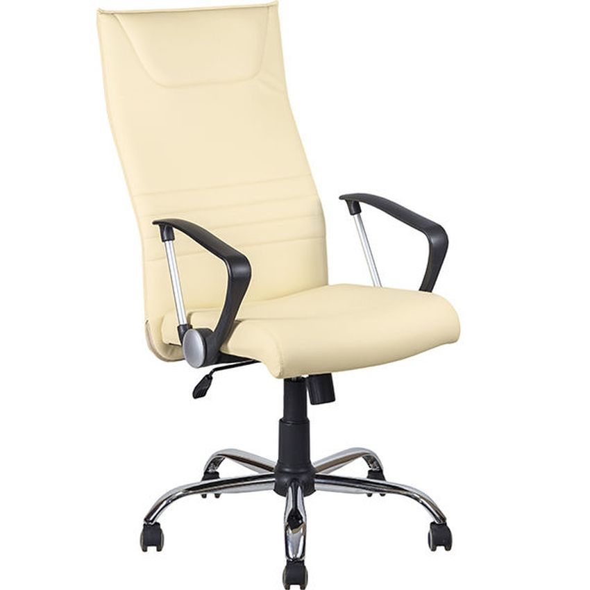 Кресло для руководителя AV 113 Слоновая кость