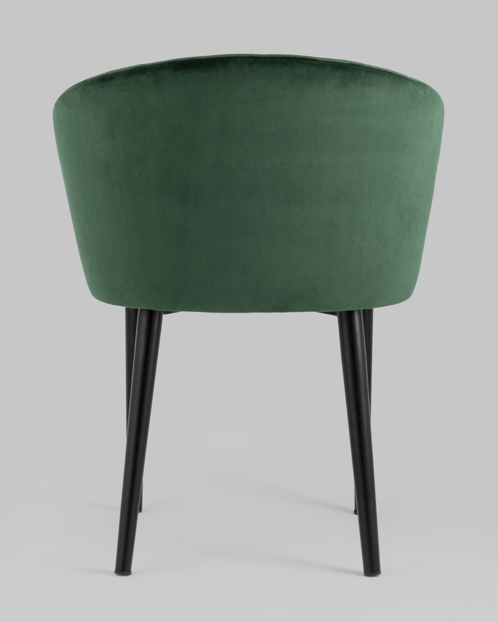 Стул с подлокотниками Шон велюр Зеленый