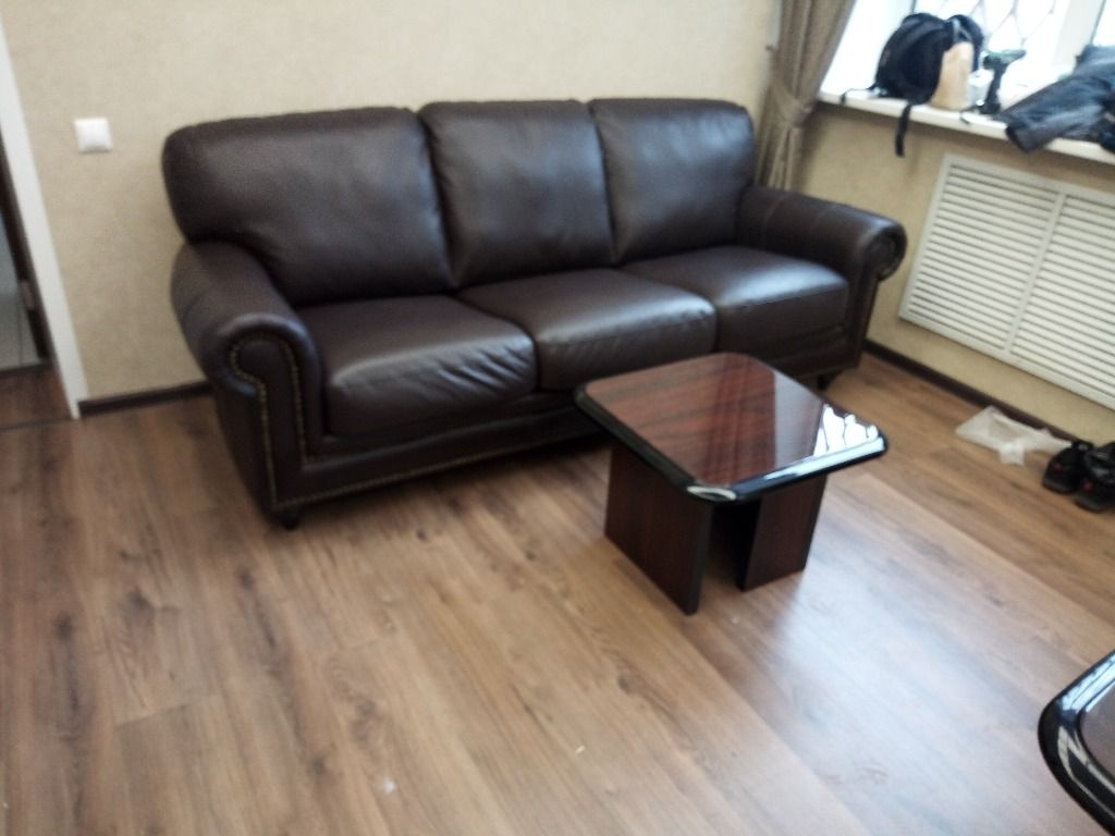 Диван трехместный Plaza 3Д Шоколад