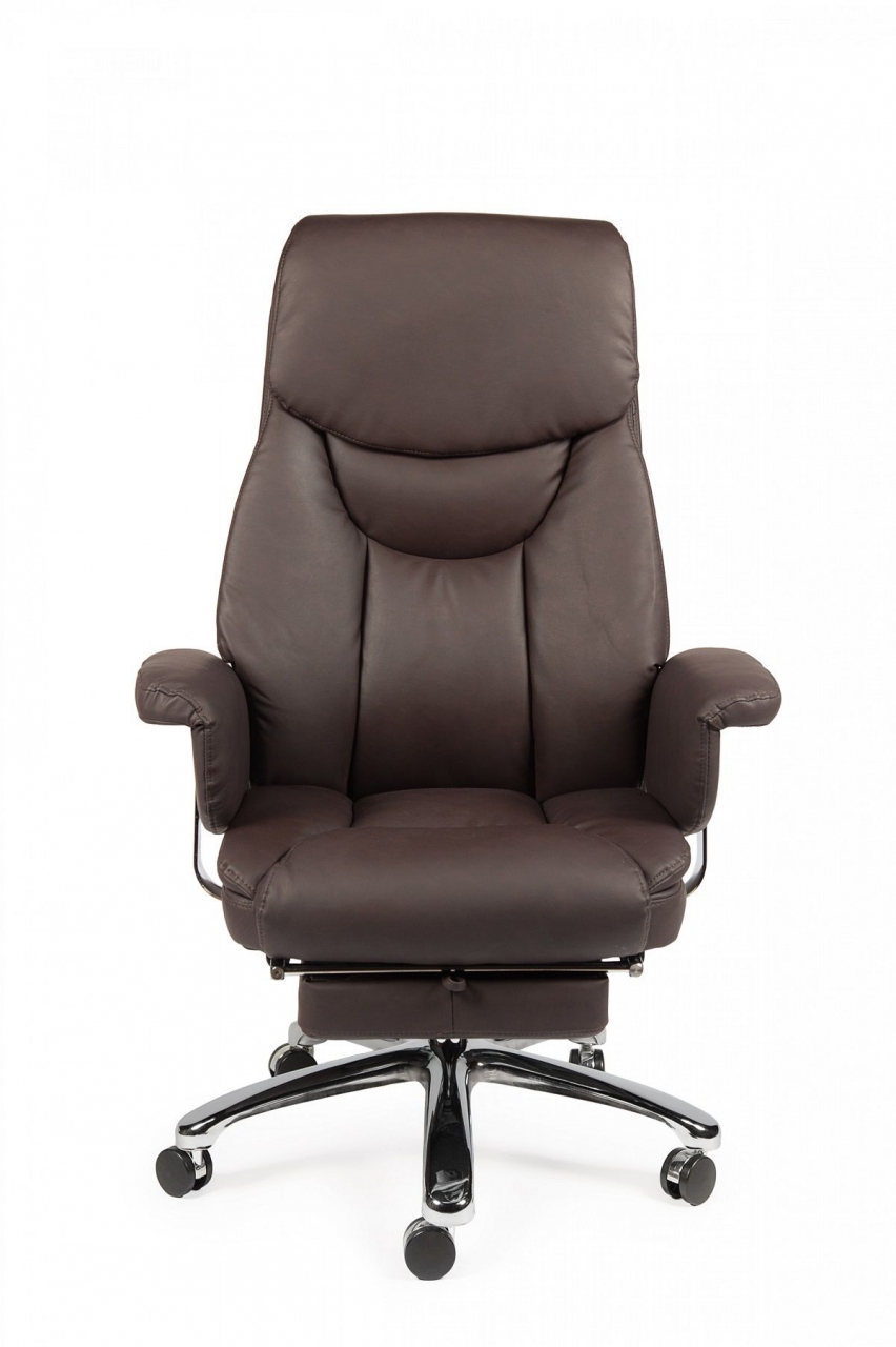 Кресло офисное Парламент H-2021-322 Темно-коричневый
