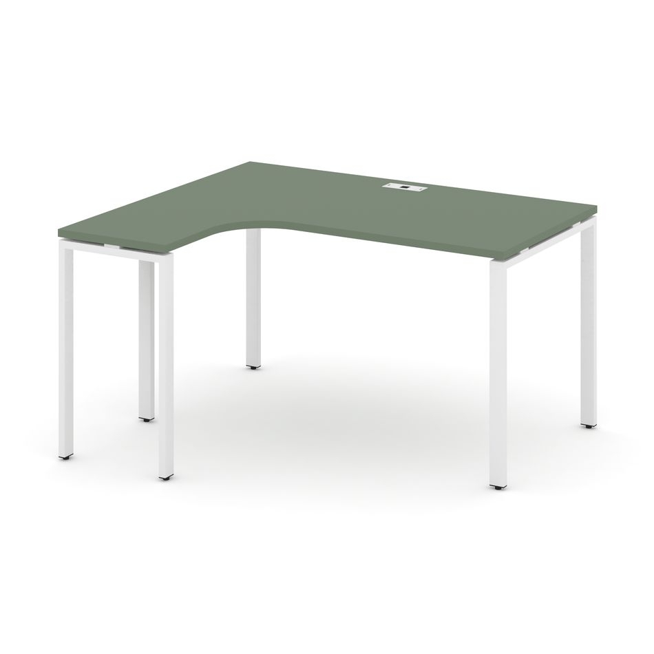 Стол эргономичный левый CONCEPT CN.OSA-002(L) Кобо Белый