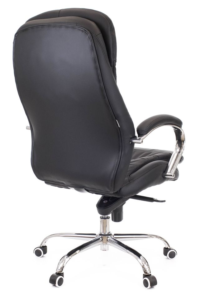 Кресло для руководителя Everprof Valencia M Кожа Черный