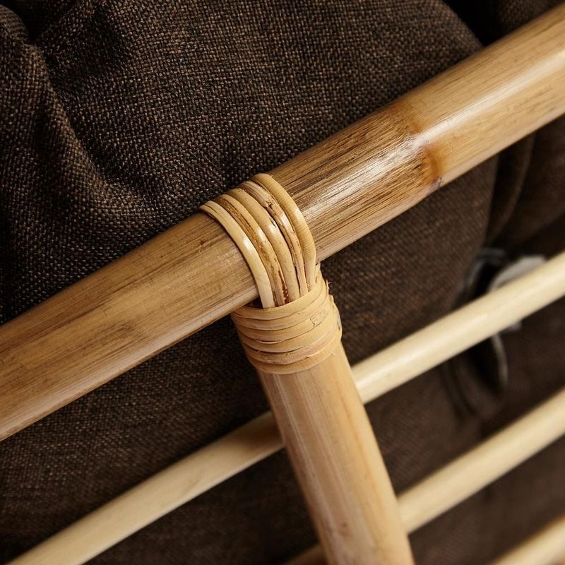 Кресло PAPASAN ECO/ПАПАСАН ЭКО P115-1/SP STD /без подушки/ 115x101x92 см, Natural (натуральный)