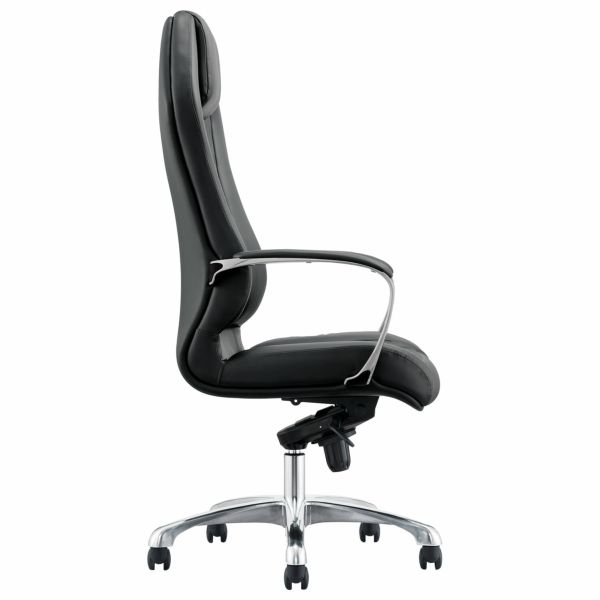 Кресло руководителя BRABIX PREMIUM Aurus EX-705, мультиблок, алюминий, экокожа, черное