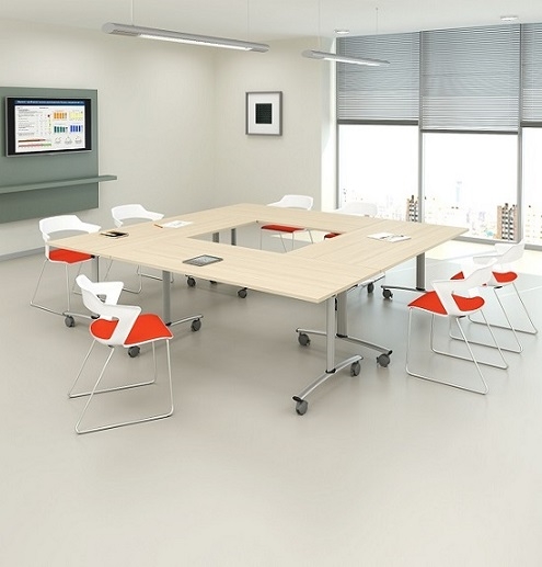 Стол складной Connect 140х80х72.5см Белый