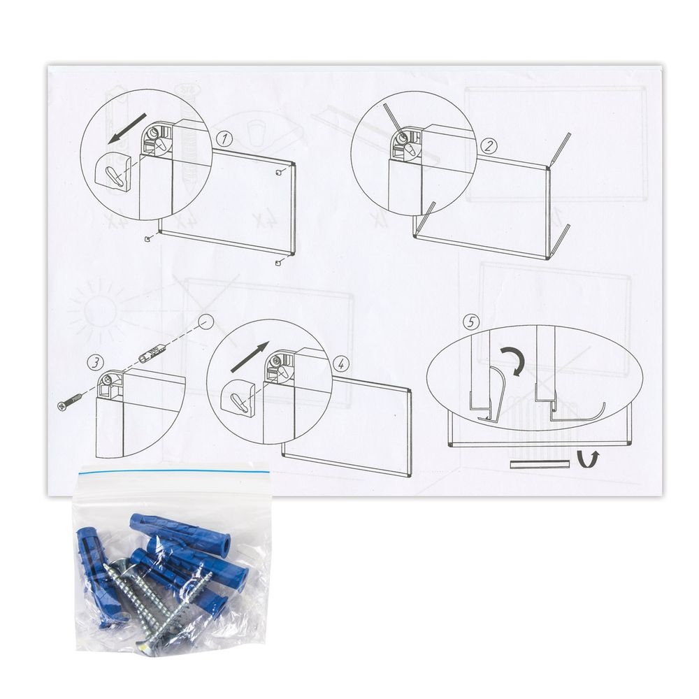 Доска магнитно-маркерная BRAUBERG стандарт 100х180 см