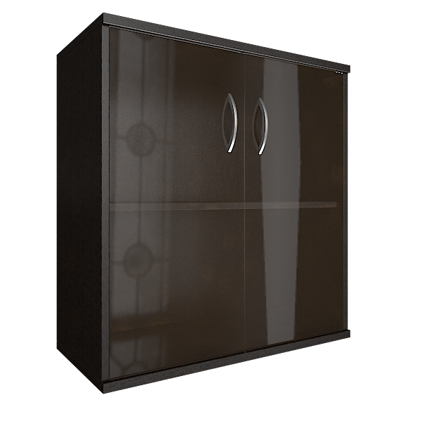 Шкаф низкий широкий Riva А.СТ-3.2 Венге Цаво