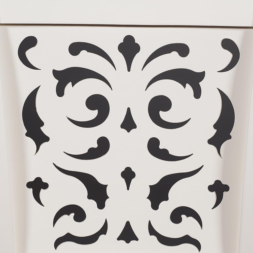 Стул Siena (SA-SC) дерево гевея, 46х59х98см, ivory white (слоновая кость 2-5), ткань античный коричневый 004-3