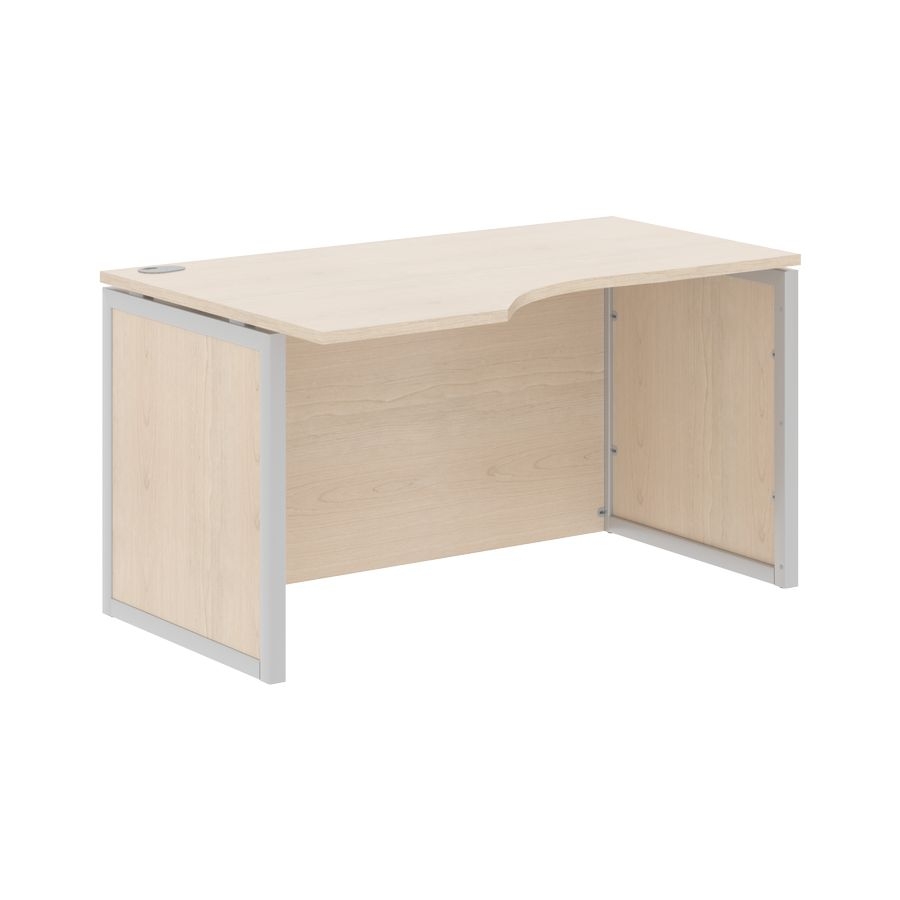 Стол письменный левый XTEN-QP XQPCET 149H L Бук Тиара Серый