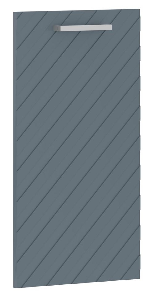 Дверь низкая правая Torr LUX TLLD 42-1 R Серо-голубая