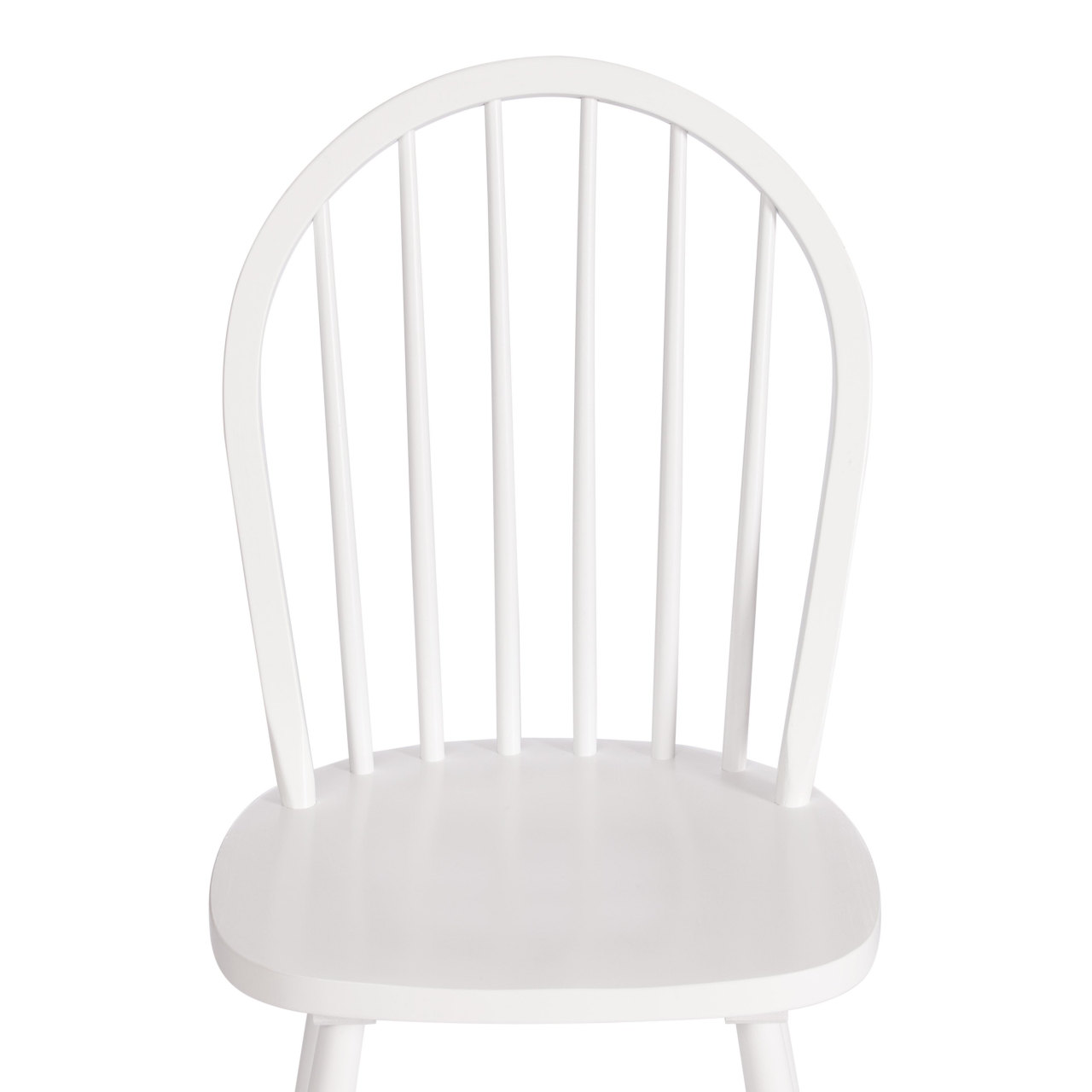 Стул AVERY (mod. 1101) дерево гевея, 45,5х50х94см, White