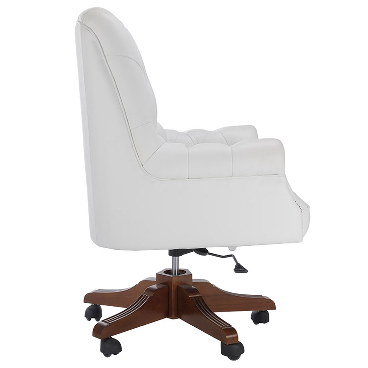 Кресло руководителя Батони Белый 101